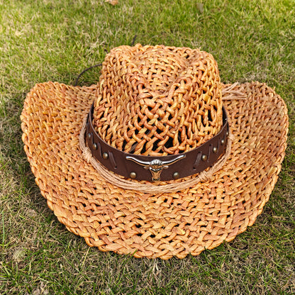 Ceeprints Natural Cowboy Hat