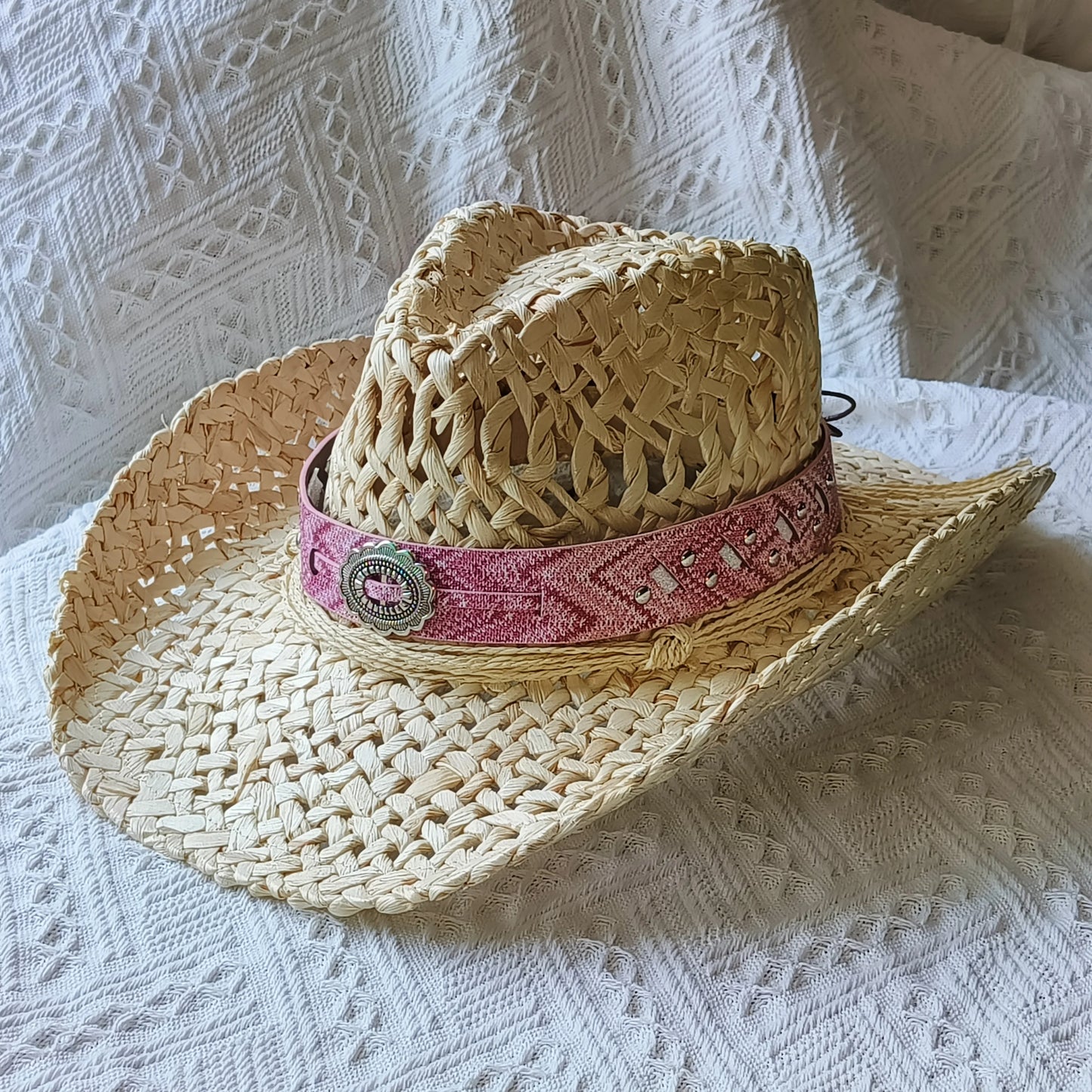 Ceeprints Natural Cowboy Hat