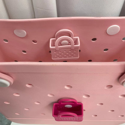Mini EVA Beach Bag Accessories – Hanging Storage for Headphones & Small Items, Cute Gifts
