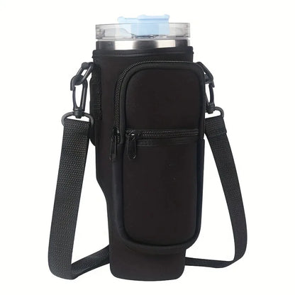 Ice Brave Cup Cover – Fits 30oz/40oz Cups, with 2 Storage Pouches for Phone & Essentials