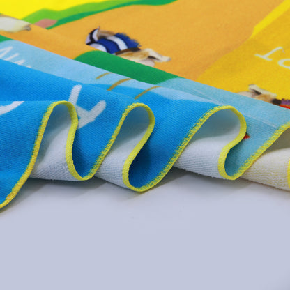 Fruit-Themed Beach Towel & Picnic Mat – Summer Fun Blanket