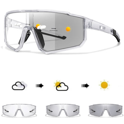 Fashion Brand Photochromic Cycling Sunglasses – Adaptive Sports Eyewear for Men & Women