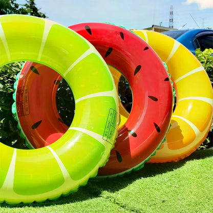 Ceeprints Watermelon Swim Ring – Fun Inflatable Pool Float