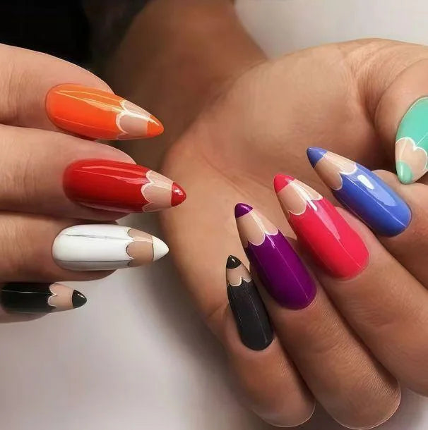 Dopamine 3D No. 23 press-on nails