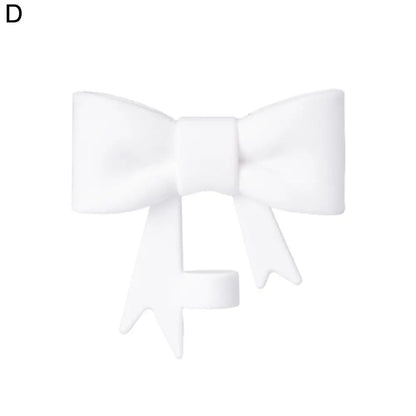 Lovely Bow Straw Covers – Reusable Silicone Toppers for 30/40oz Tumbler