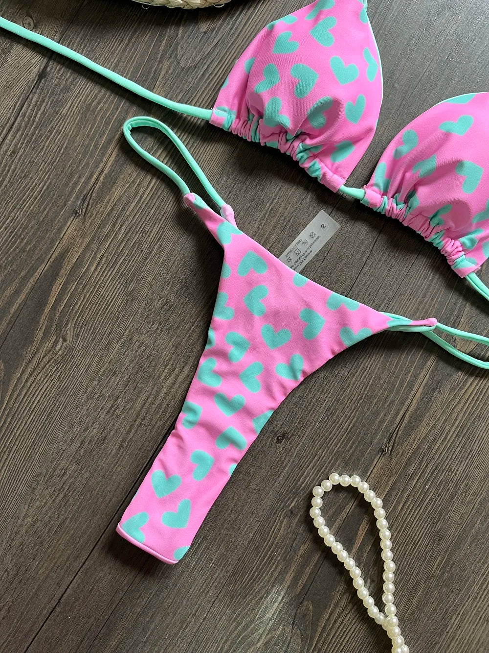Sexy Halter Brazilian Bikini Set – Women's Swimwear