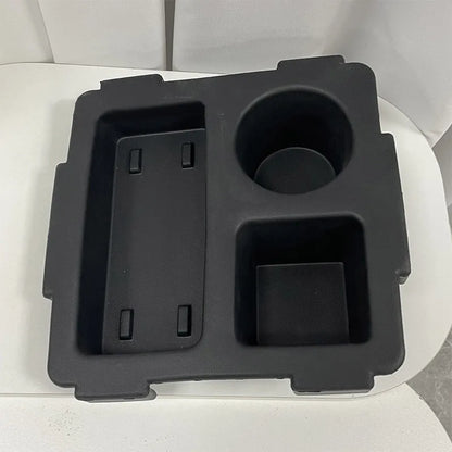 Cup Holder Tray Organizer – Waterproof Storage for Stanley & Beach Bag, Travel & Camping Use