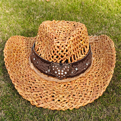 Ceeprints Natural Cowboy Hat