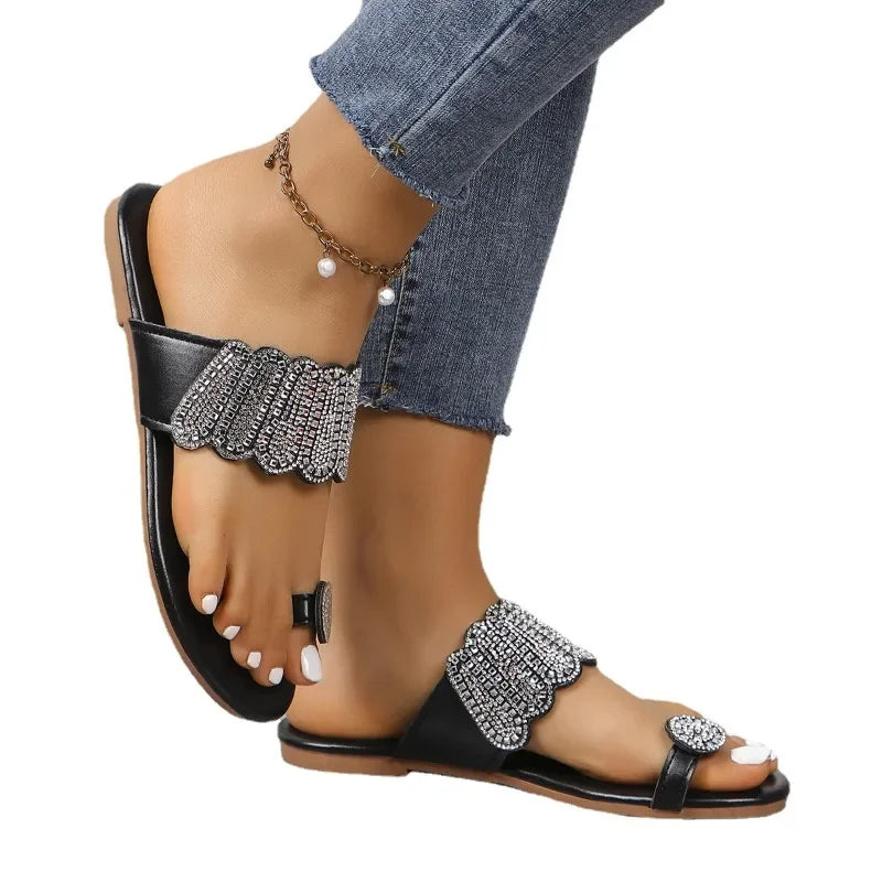 Ceeprints Bling Beach Slippers