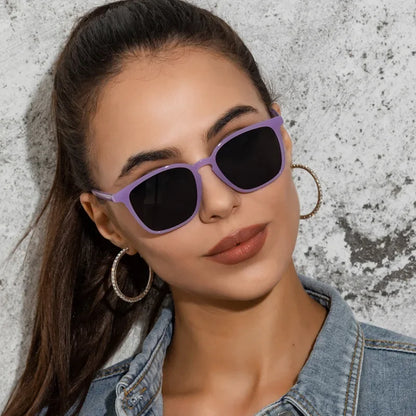 Fashion Vintage Square Sunglasses for Women – Luxury Designer Shades