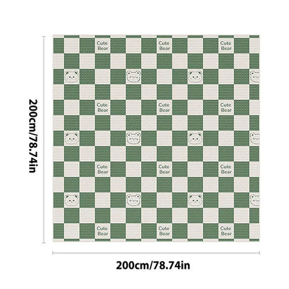Cute Water-Resistant & Grease-Proof Camping Blanket – Portable Outdoor Mat