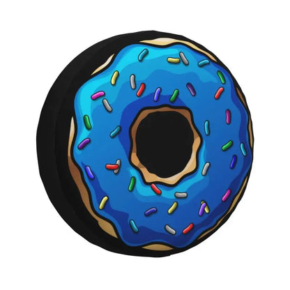 Custom Pink Donut Spare Tire Cover – Fits 14" 15" 16" Wheels