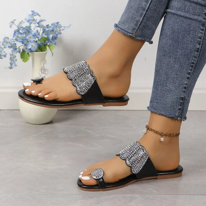 Ceeprints Bling Beach Slippers