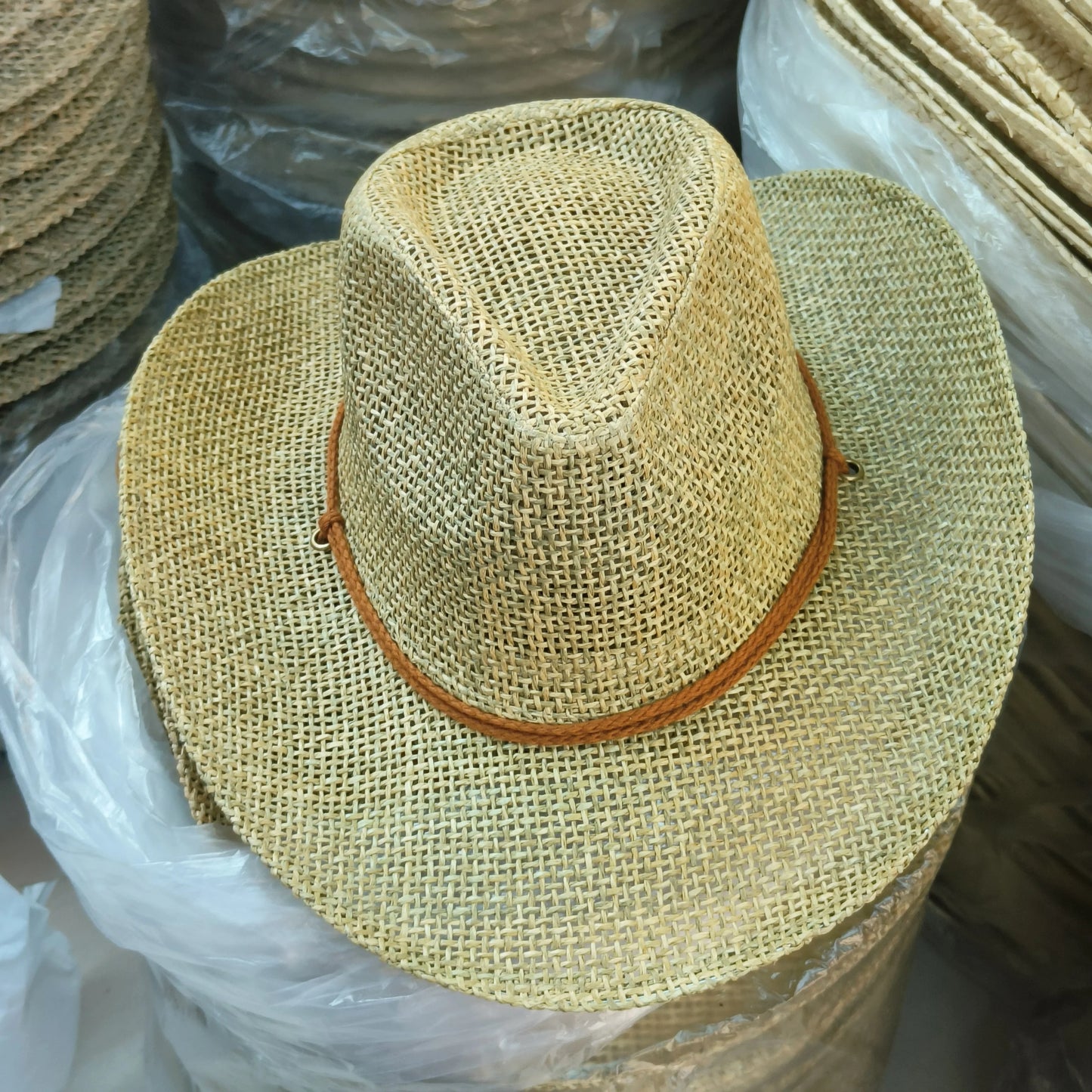 Ceeprints Natural Cowboy Hat