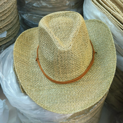 Ceeprints Natural Cowboy Hat