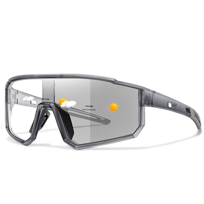 Fashion Brand Photochromic Cycling Sunglasses – Adaptive Sports Eyewear for Men & Women