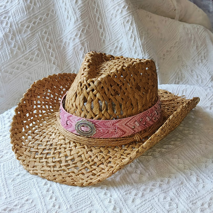 Ceeprints Natural Cowboy Hat