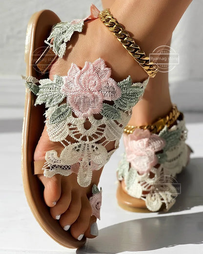 Ceeprints Retro Roman Sandals