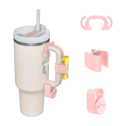 3PCS Lipstick Ring Holder Set – Anti-Loss Pinkycolor Organizer & Storage Clip