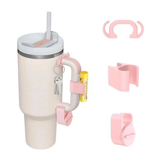 3PCS Lipstick Ring Holder Set – Anti-Loss Pinkycolor Organizer & Storage Clip