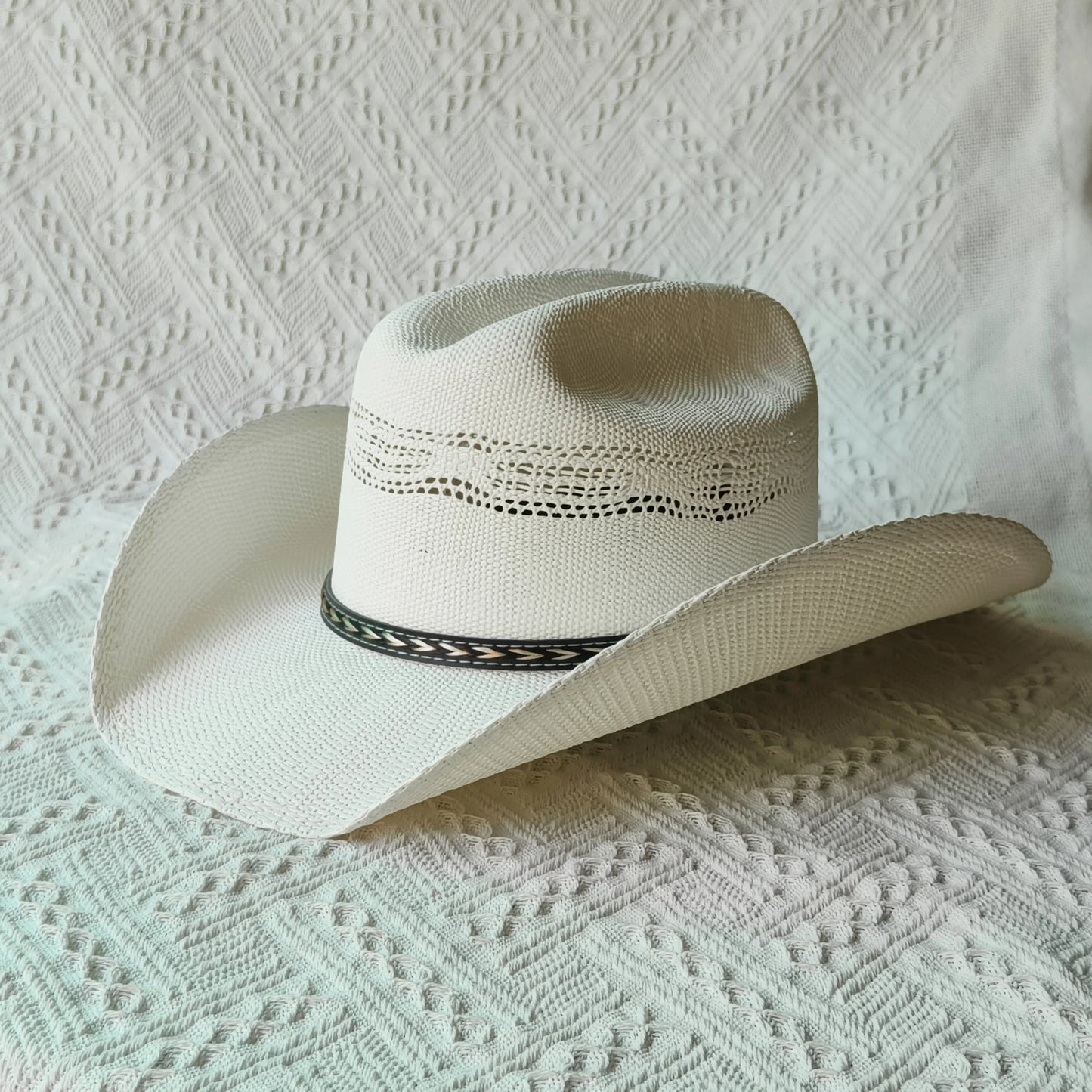 Ceeprints Natural Cowboy Hat