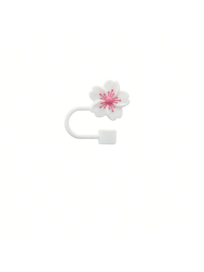 Flower Silicone Straw Covers – Cute Dust Caps for Tumbler Straw Tips