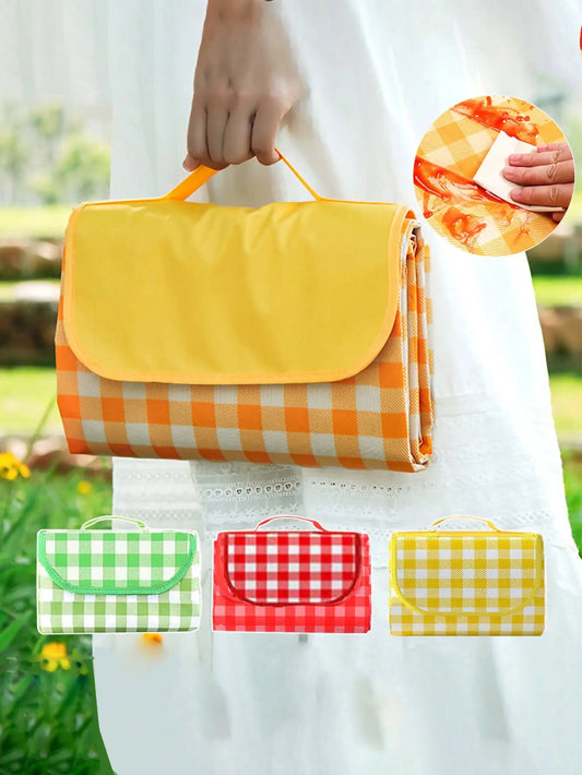 Foldable Picnic Mat – Thickened & Sand-Proof Outdoor Blanket