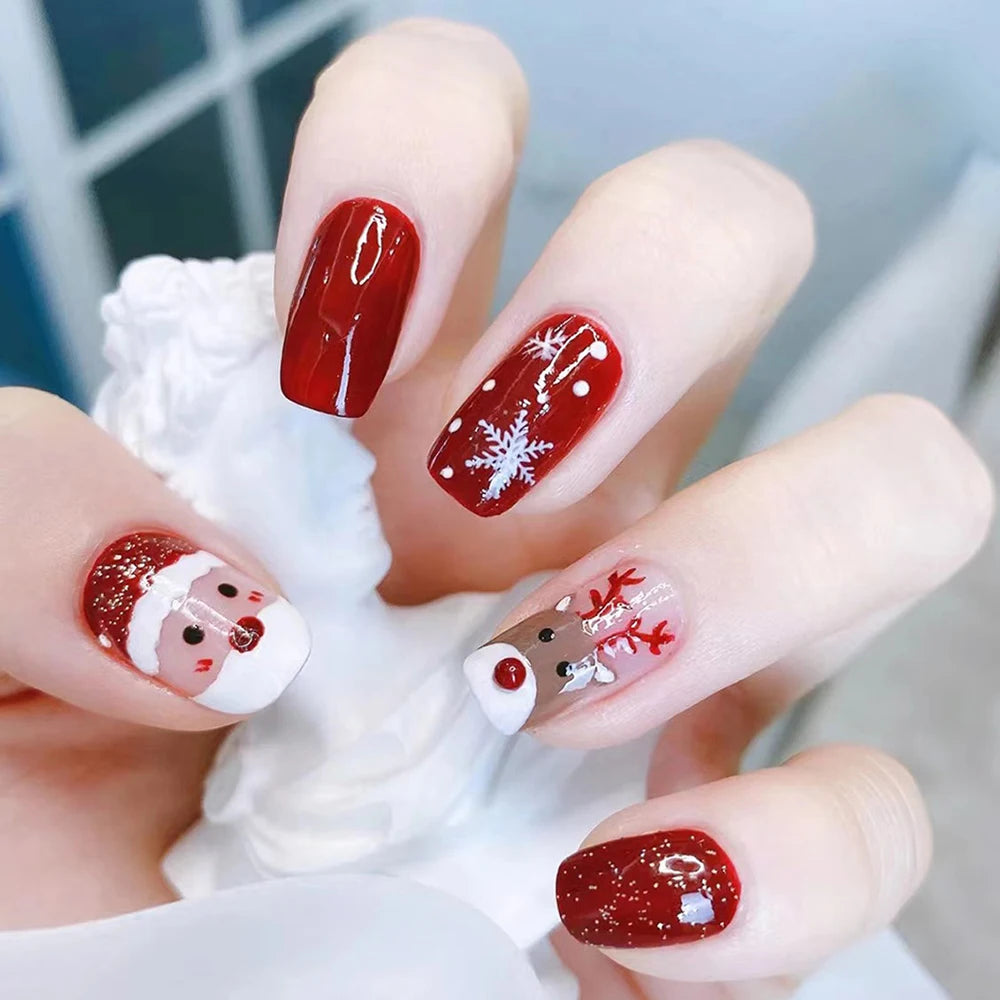Christmas Cheer No. 02 press-on nails