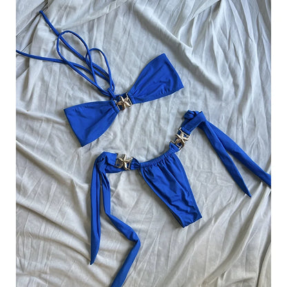 Sexy Push-Up Starfish Bikini – Brazilian Thong Swimsuit for Women
