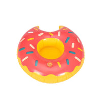 Pink donut coaster