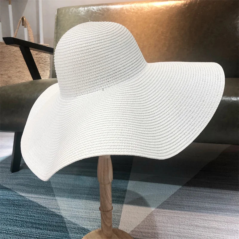 Ceeprints 25cm Elegant Raffia Sun Hat