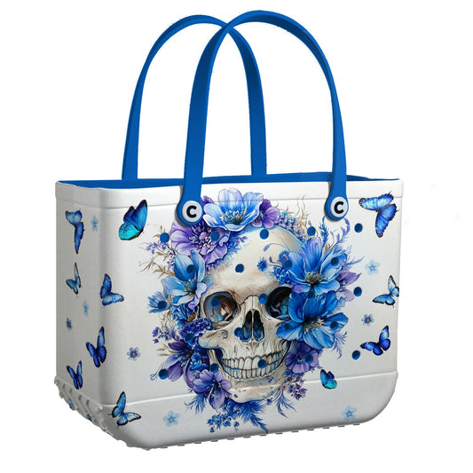 Ceeprints Cee™ Bag Blue Aura Skull