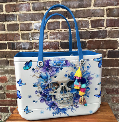 Ceeprints Cee™ Bag Blue Aura Skull