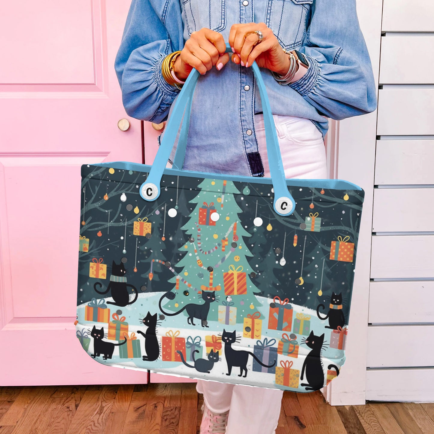 Ceeprints Cee™ Bag Snowy Night Purrade