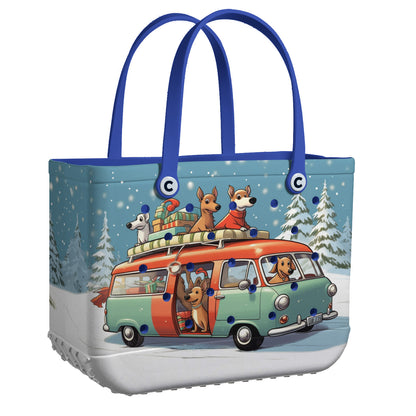 Ceeprints Cee™ Bag Snowy Pupmas Journey