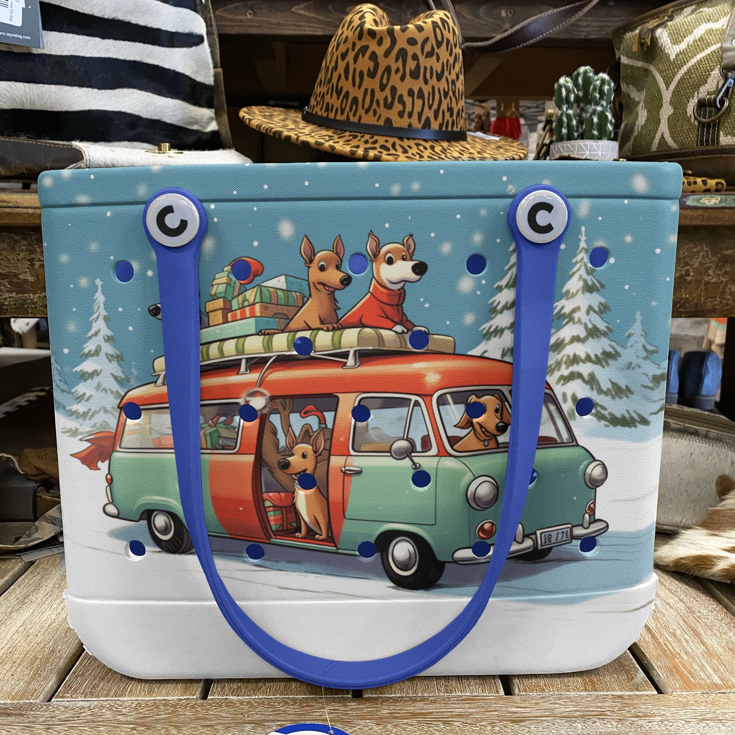 Ceeprints Cee™ Bag Snowy Pupmas Journey
