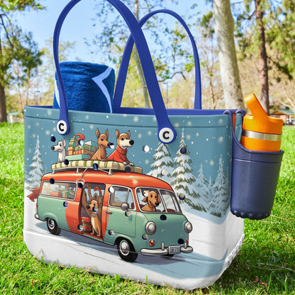 Ceeprints Cee™ Bag Snowy Pupmas Journey