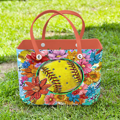 Ceeprints Cee™ Bag Softball Bloom