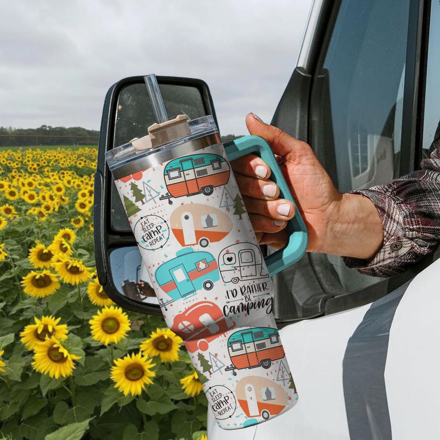 Ceeprints Tumbler Campers Delight