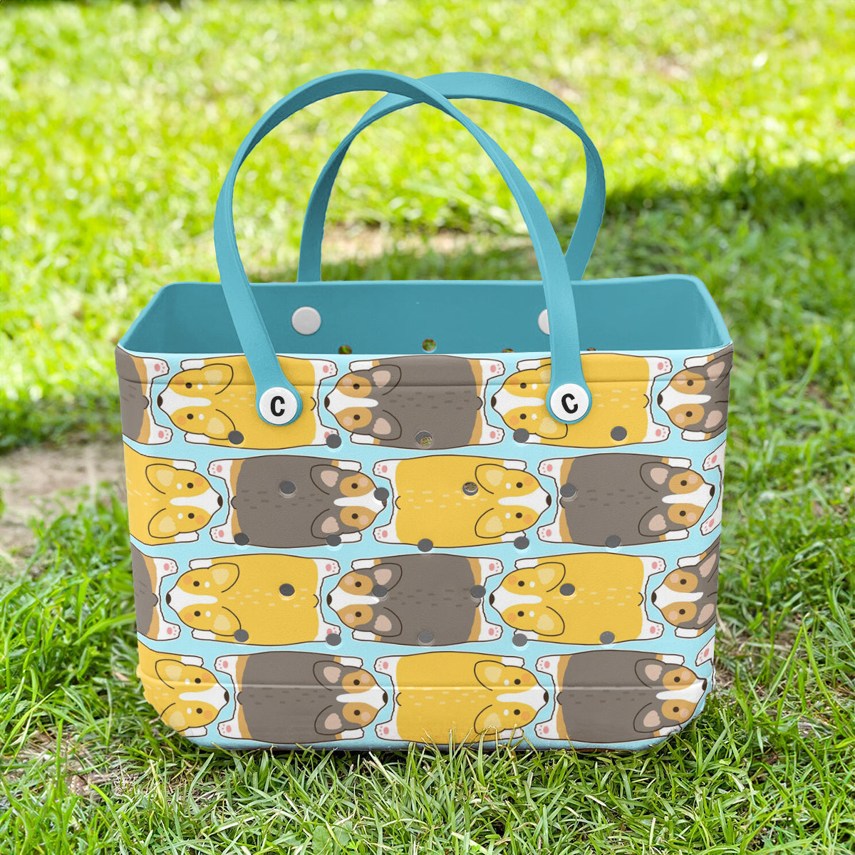 Ceeprints Cee™ Bag Chasing Corgi