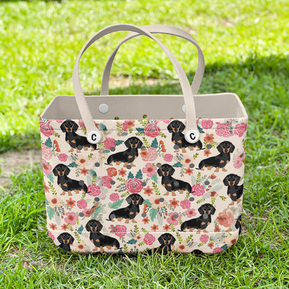 Ceeprints Cee™ Bag Dachshund Bloom Delight