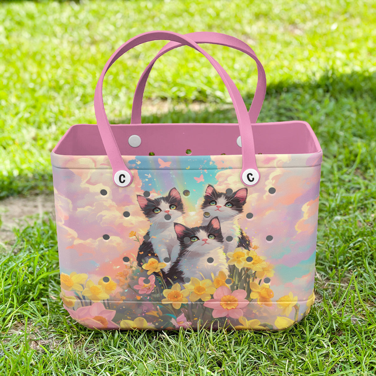 Ceeprints Cee™ Bag Catnipped in Flowers