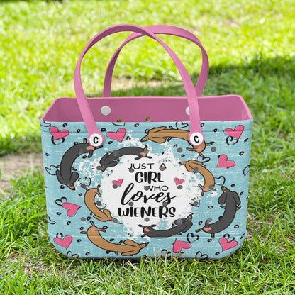 Ceeprints Cee™ Bag Just A Girl Who Loves Wieners
