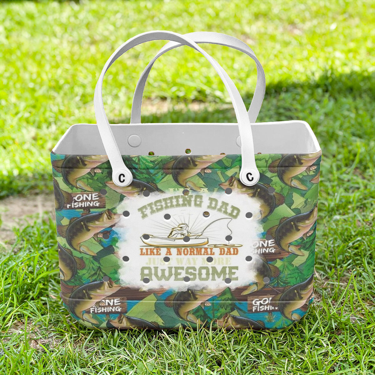 Ceeprints Cee™ Bag Fishing Dad