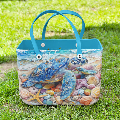 Ceeprints Cee™ Bag Seashells & Turtle