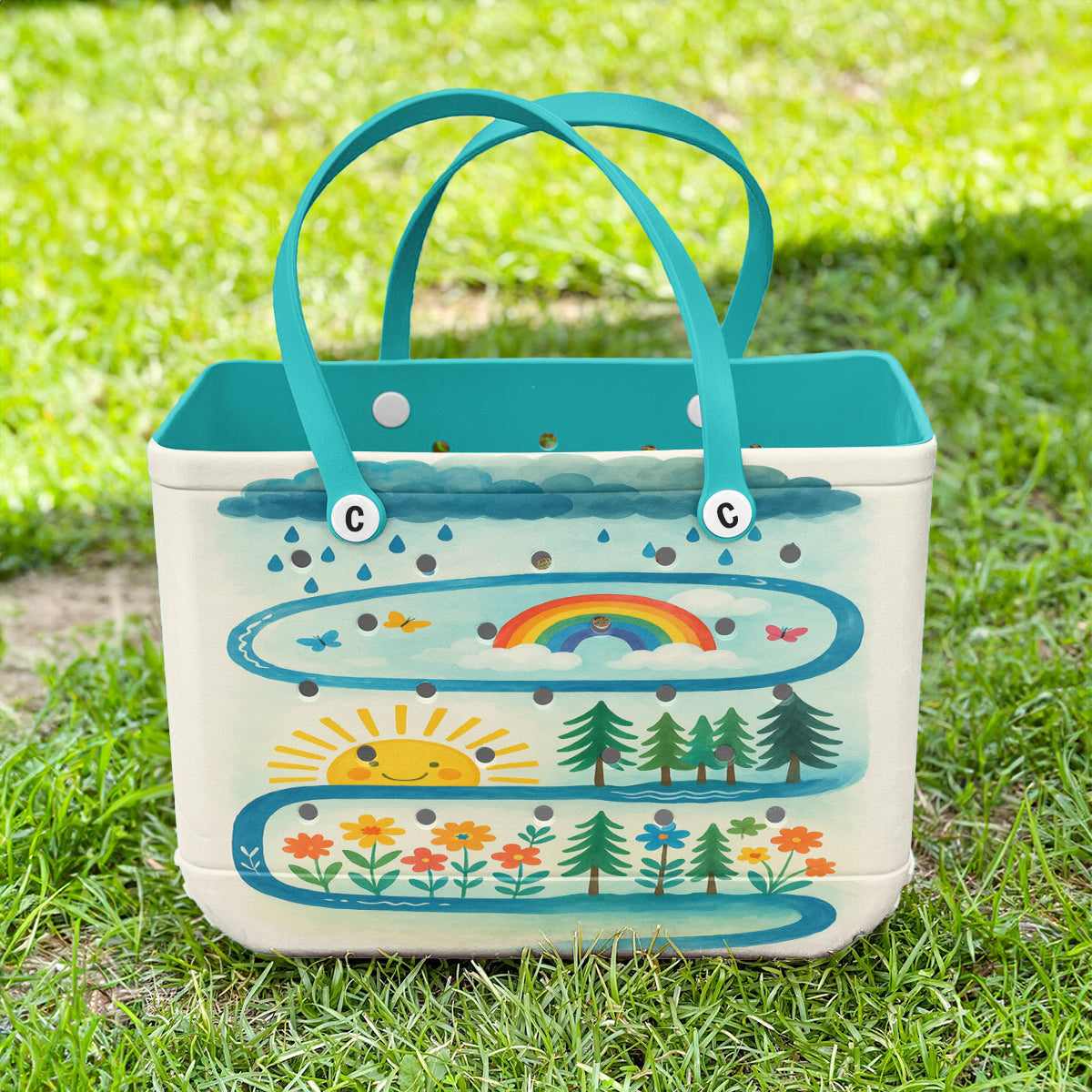 Ceeprints Cee™ Bag Raindrop Journey