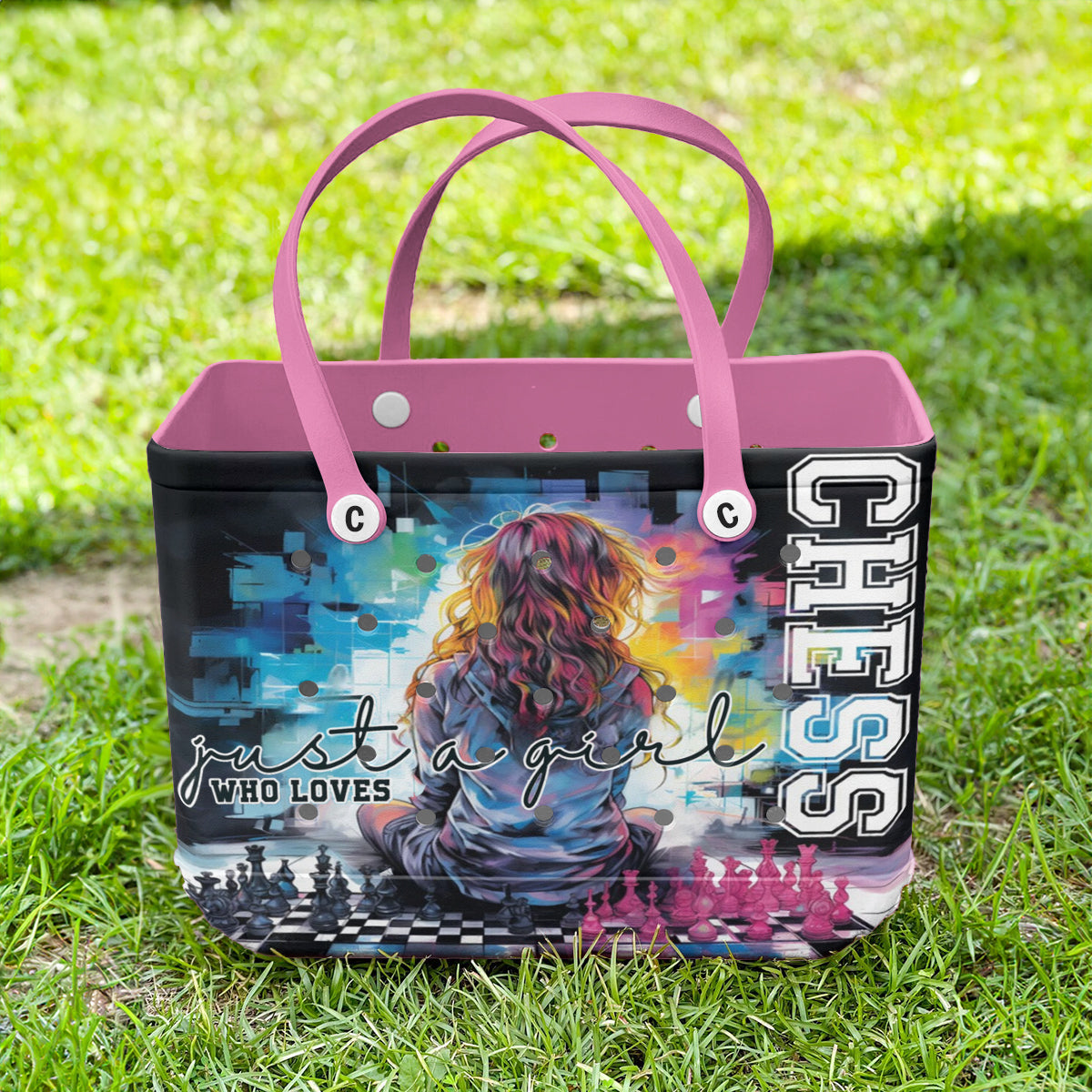 Ceeprints Cee™ Bag Just A Girl Who Loves Chess