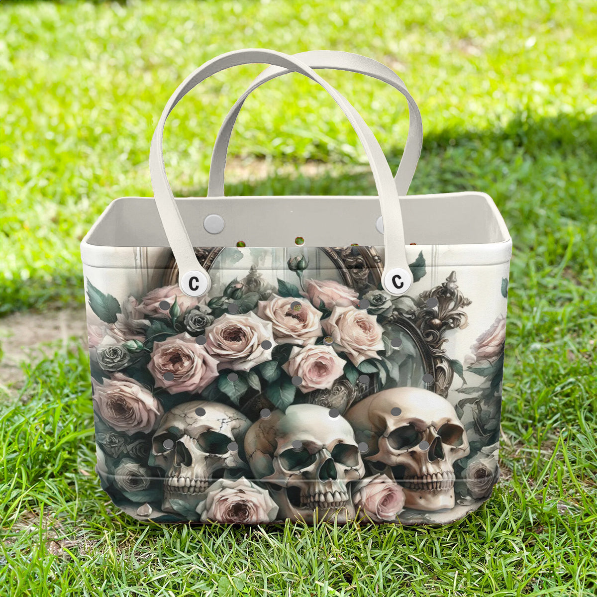 Ceeprints Cee™ Bag Seamless Gothic Skulls & Roses