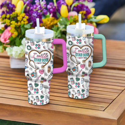 Ceeprints Tumbler Nurse Sass