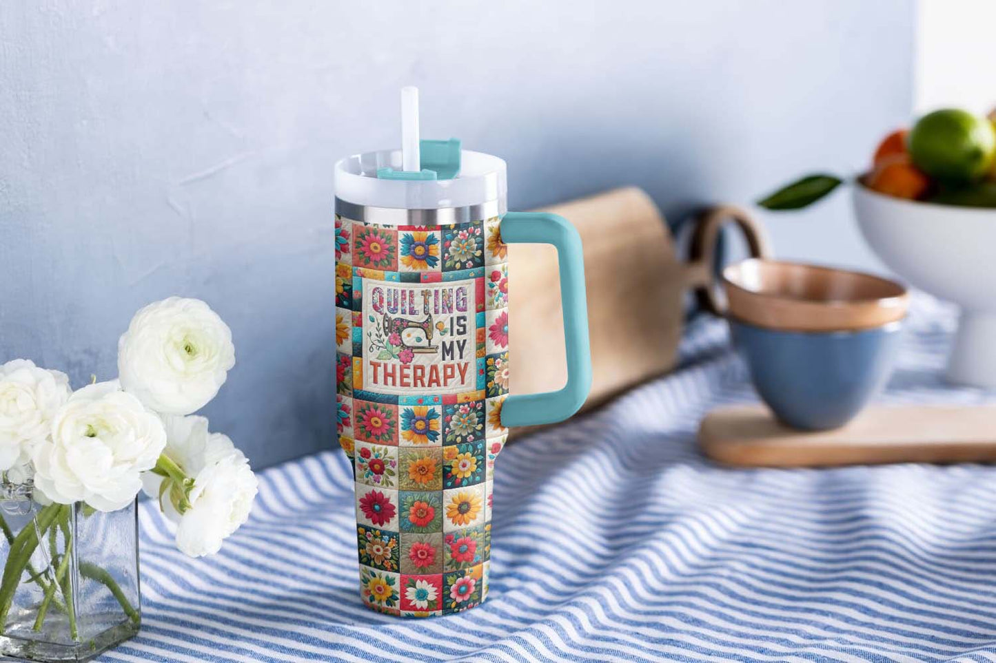 Ceeprints Tumbler Quilter’s Bliss